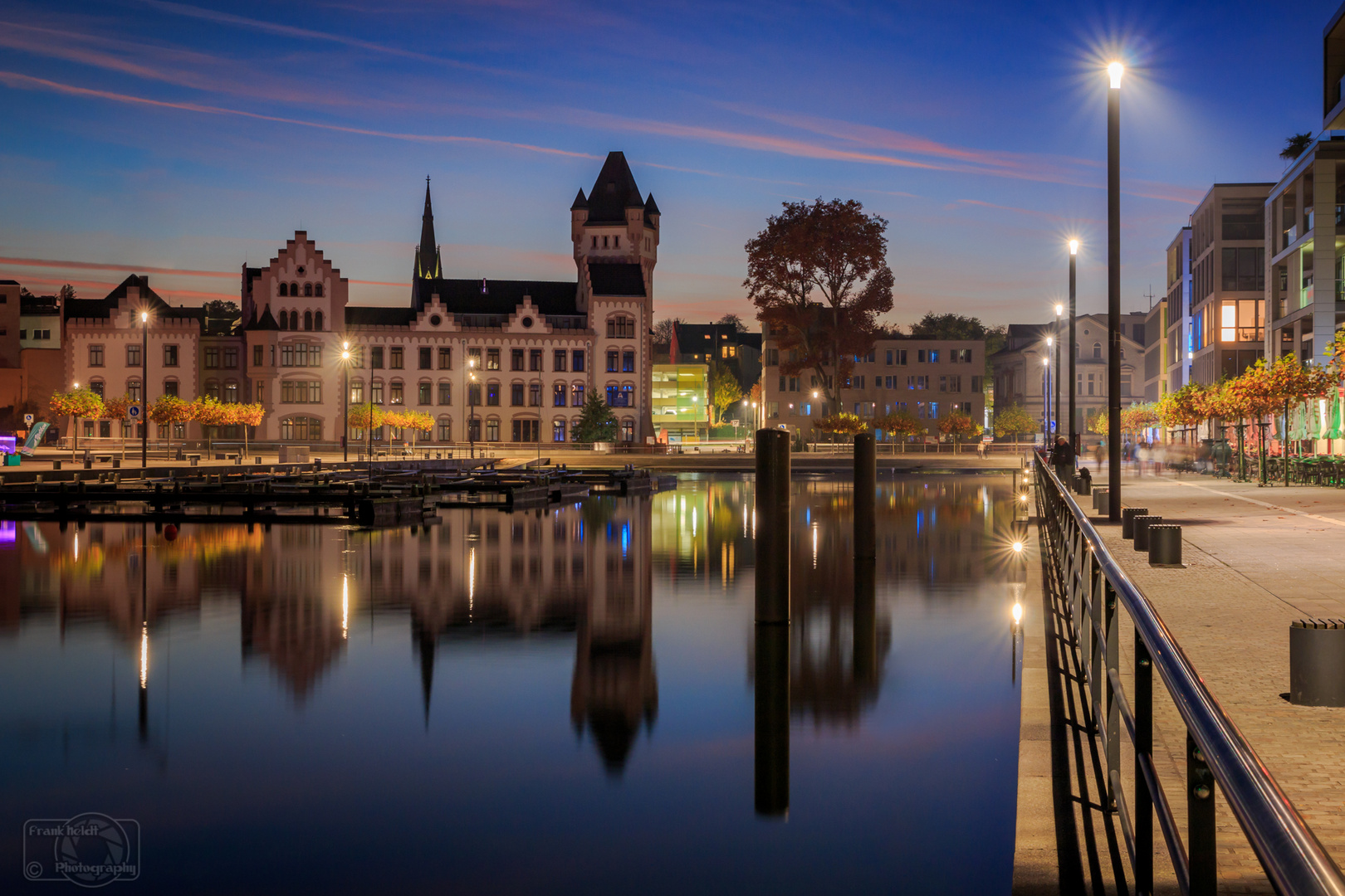 Nachts am Phoenix-See Dortmund