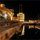 Nachts am Port Hercule in Monaco