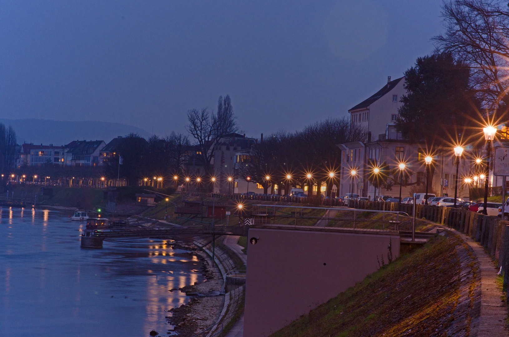 Nacht's am Rhein