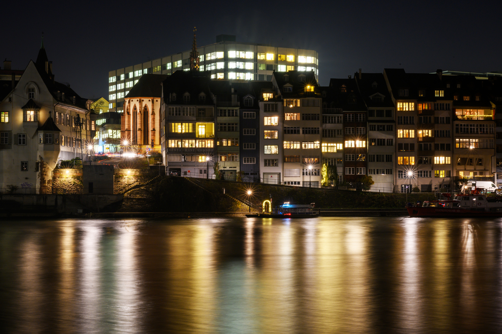 Nachts am Rhein - DSC_2868