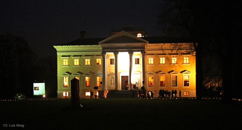 Nachts am Schloss Wörlitz