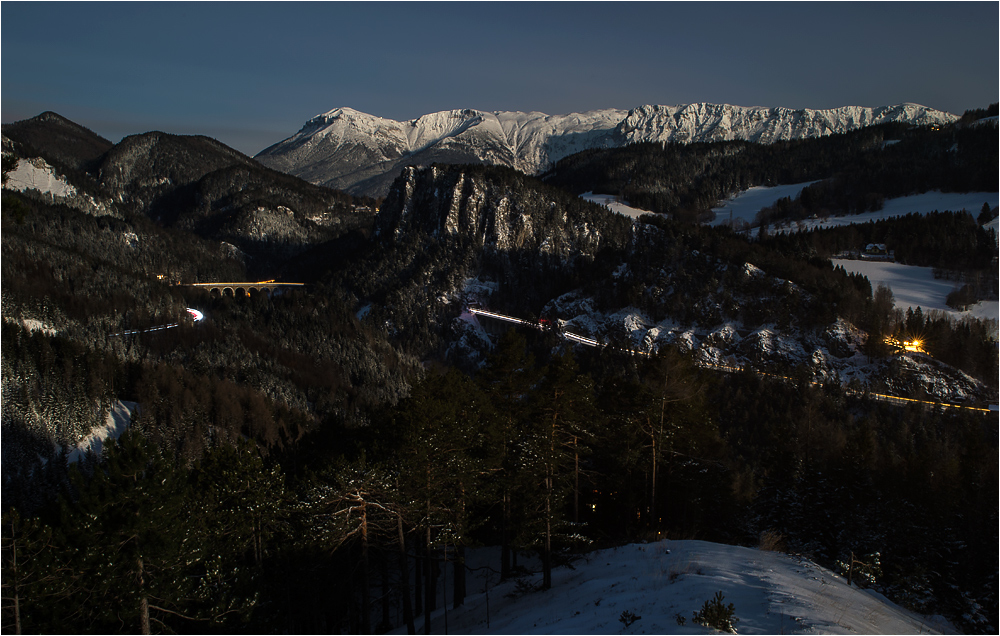 Nachts am Semmering IV