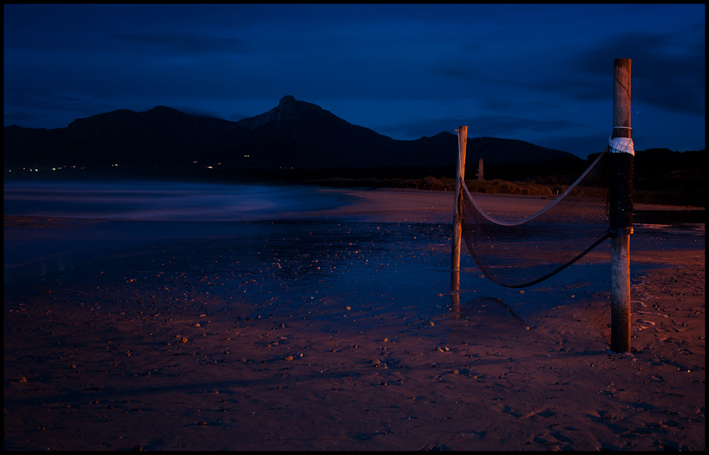 Nachts am Strand