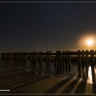 Nachts am Strand von Wangerooge 2