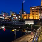 Nachts am Tempelhofer Hafen