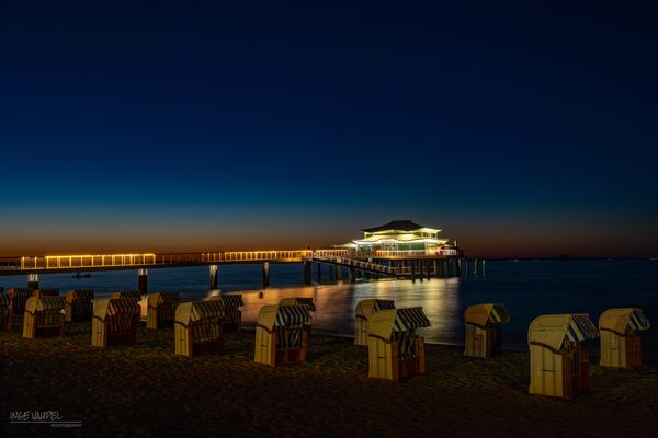Nachts am Timmendorfer Strand