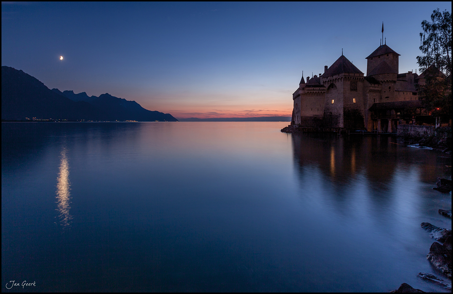 Nachts am Wasserschloss