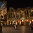 Nachts an der Arena di Verona