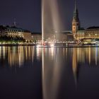 Nachts an der Binnenalster