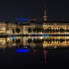 Nachts an der Binnenalster