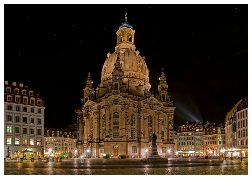 Nachts an der Frauenkirche