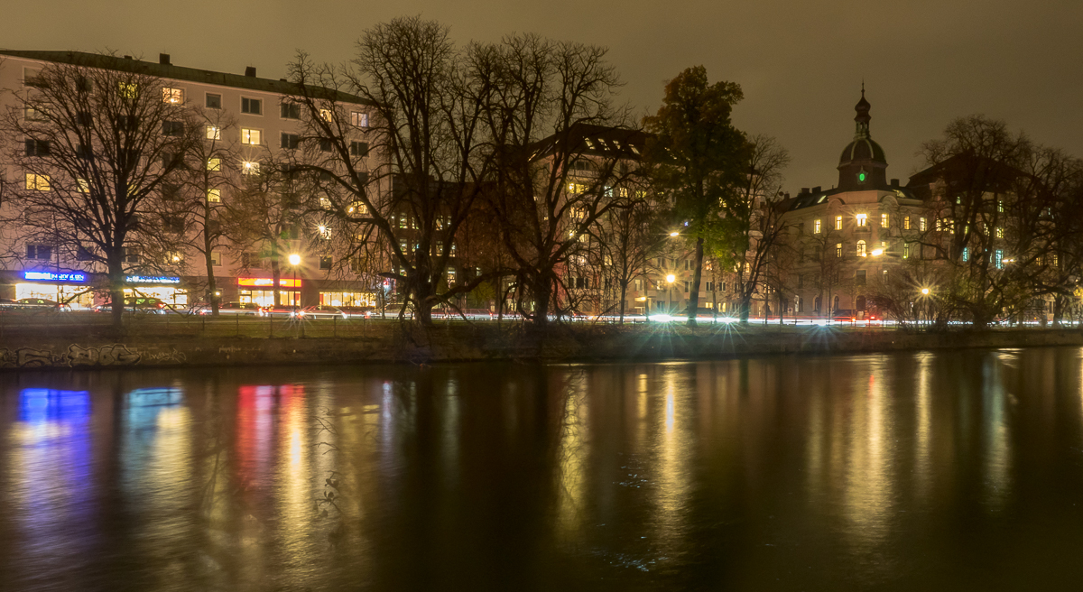 Nachts an der Isar