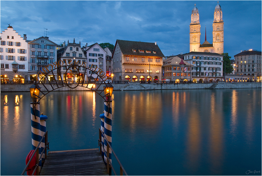 Nachts an der Limmat II