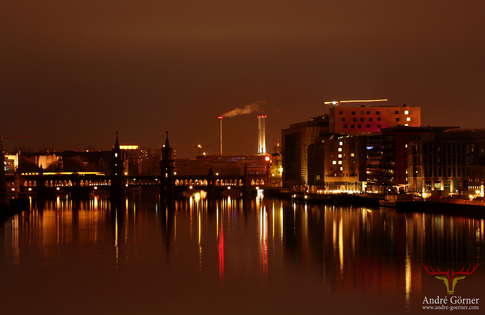 Nachts an der Spree