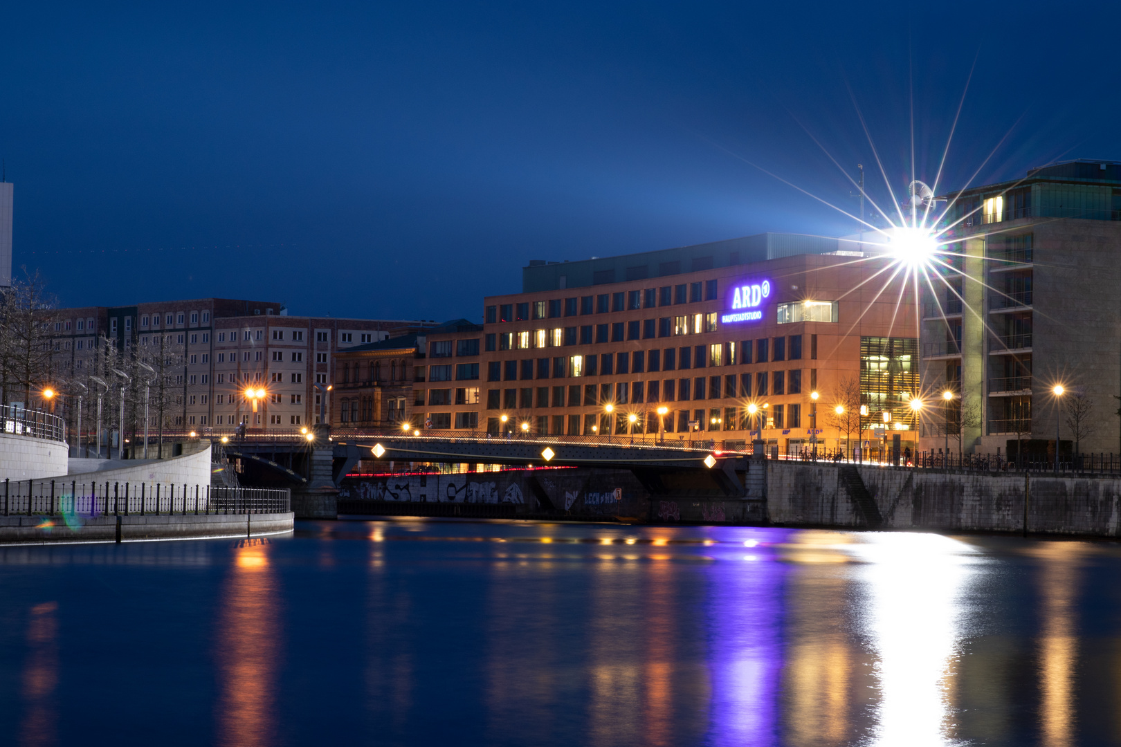 nachts an der Spree