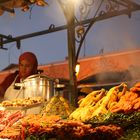 Nachts auf dem Djemaa el Fna