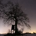 Nachts auf dem Feld