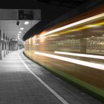 nachts auf dem Hauptbahnhof