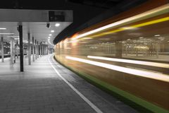 nachts auf dem Hauptbahnhof