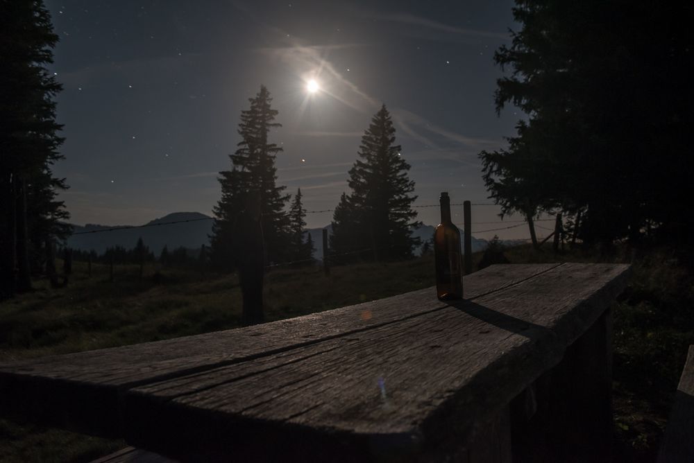 Nachts auf dem Immenstädter Horn