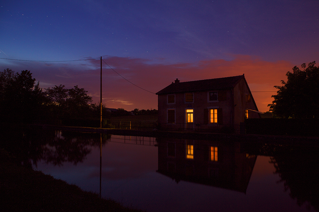 Nachts auf dem Kanal II