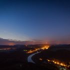 nachts auf dem Lilienstein