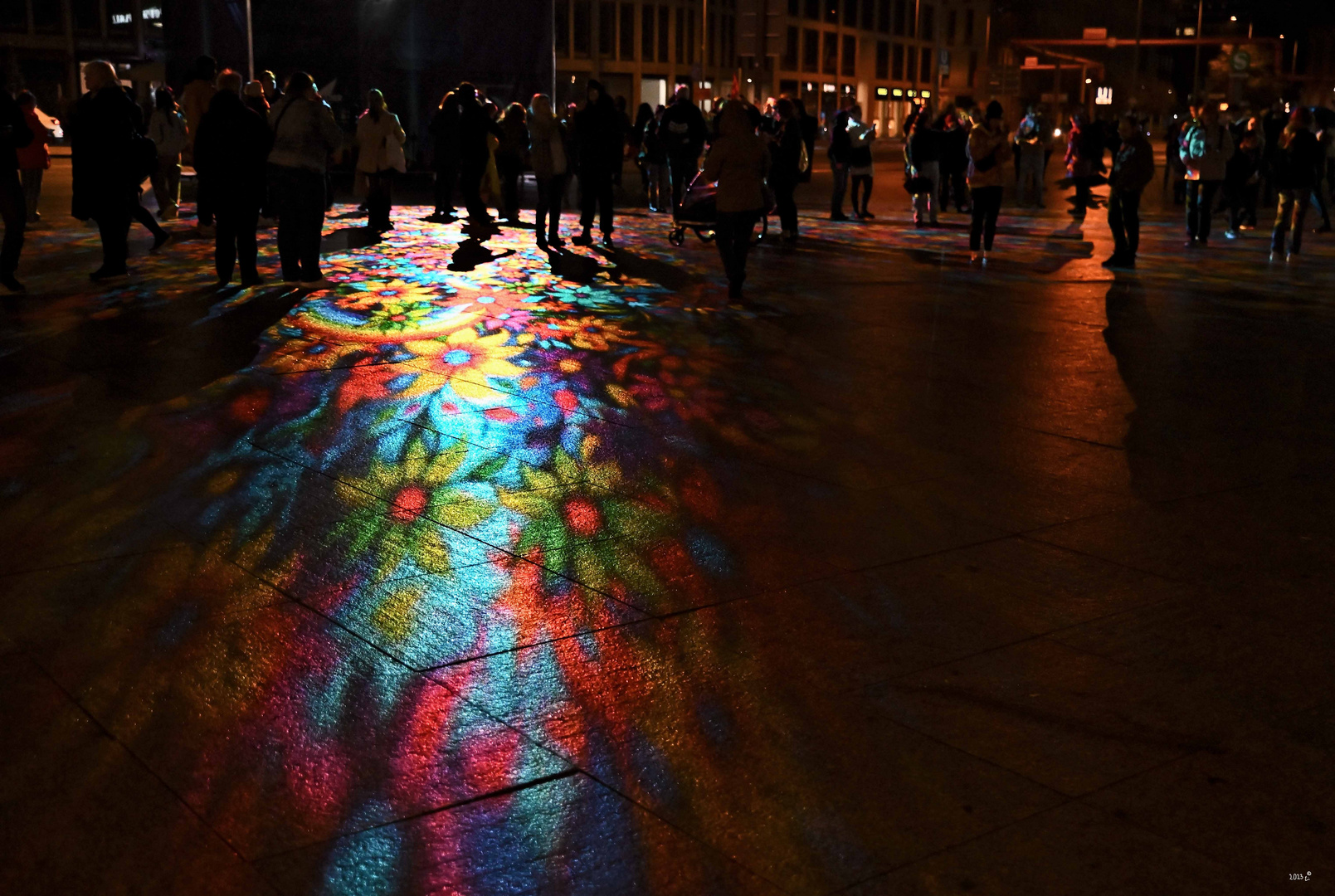 Nachts auf dem Potsdamer Platz