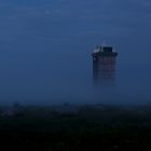 Nachts auf den Brocken 2   -   Blick zur Meteorologischen Station 