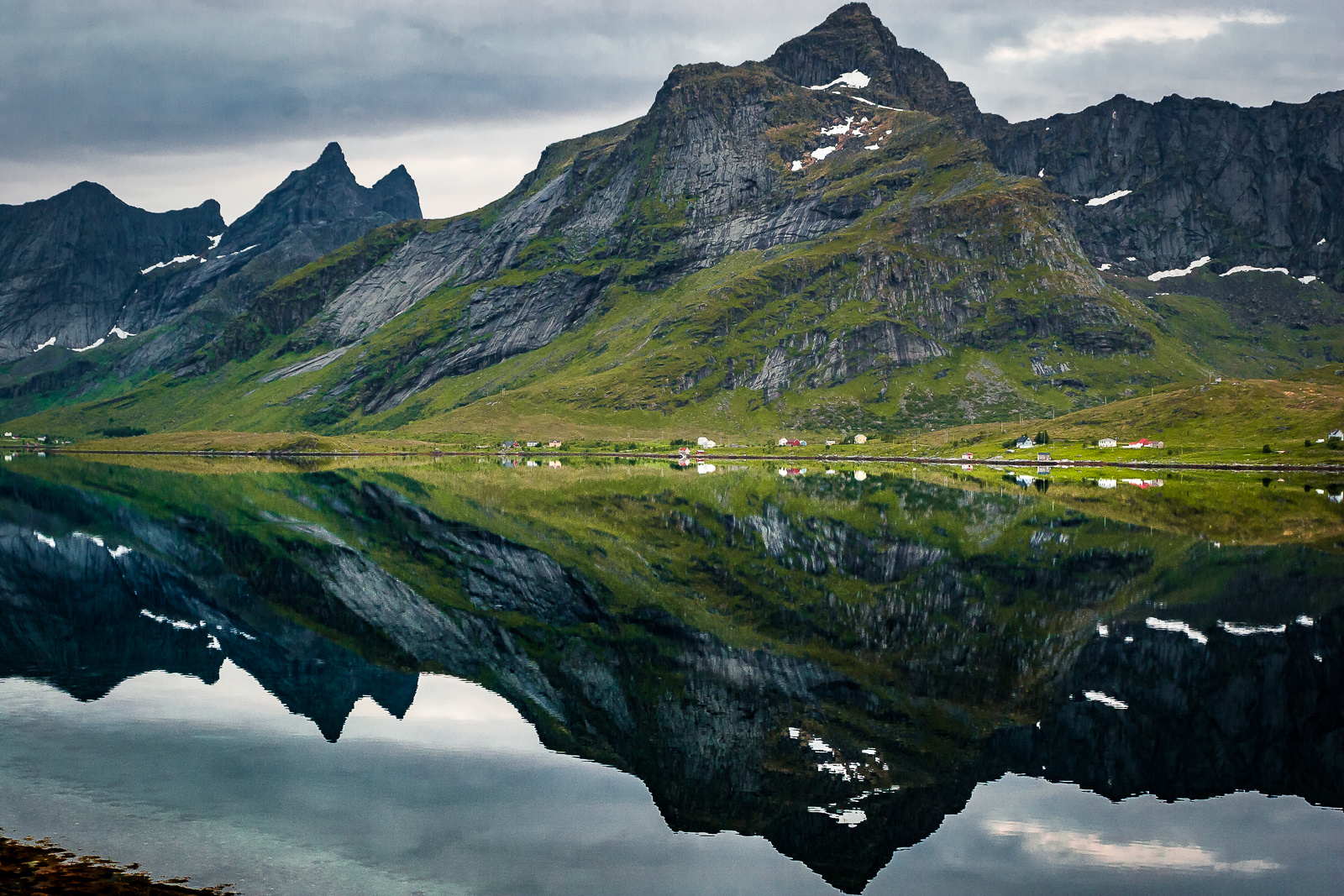 Nachts auf den Lofoten