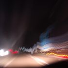 Nachts auf der Autobahn..............