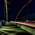 nachts auf der Brücke 