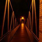 Nachts auf der Brücke