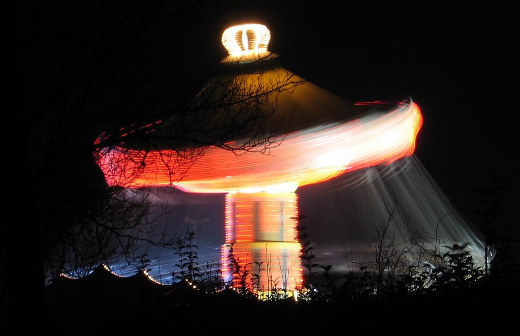 Nachts auf der Kirmes / At night at the fair