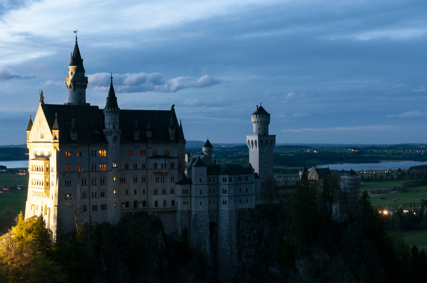 Nachts auf der Marienbrücke und keine Touris