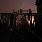 Nachts auf der Spreebrücke