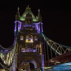 Nachts auf der Tower Bridge