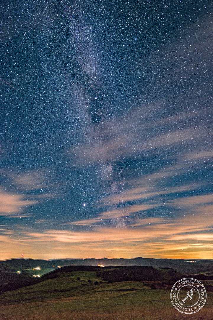 Nachts auf der Wasserkuppe