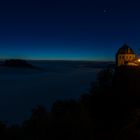 ... nachts auf Festung Königstein
