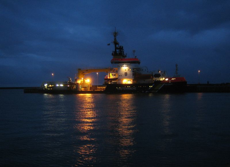 Nachts auf Helgoland