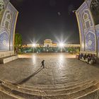 Nachts auf Maydan e Imam in Isfahan