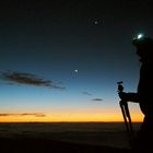 Nachts aufstieg zum Teide Gipfel