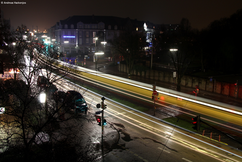 Nachts aus dem Fenster...