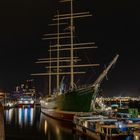 Nachts bei der Rickmer Rickmers