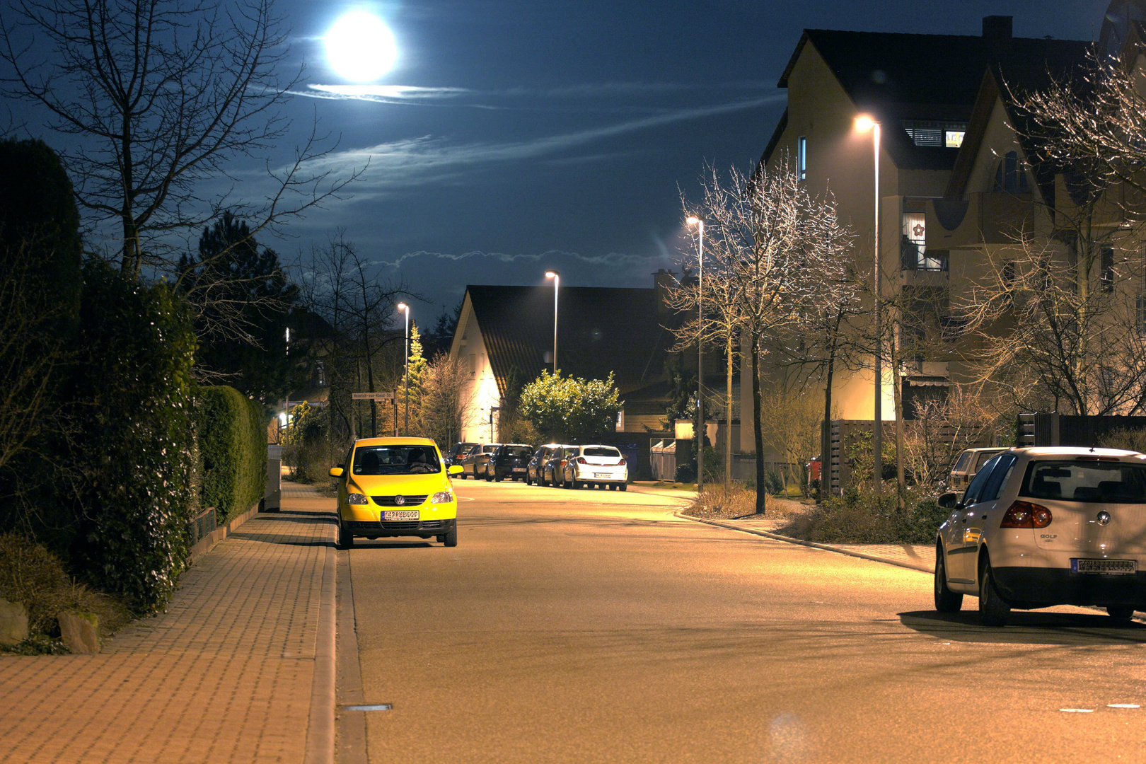 Nachts bei Vollmond