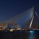 Nachts Erasmusbrücke Rotterdam