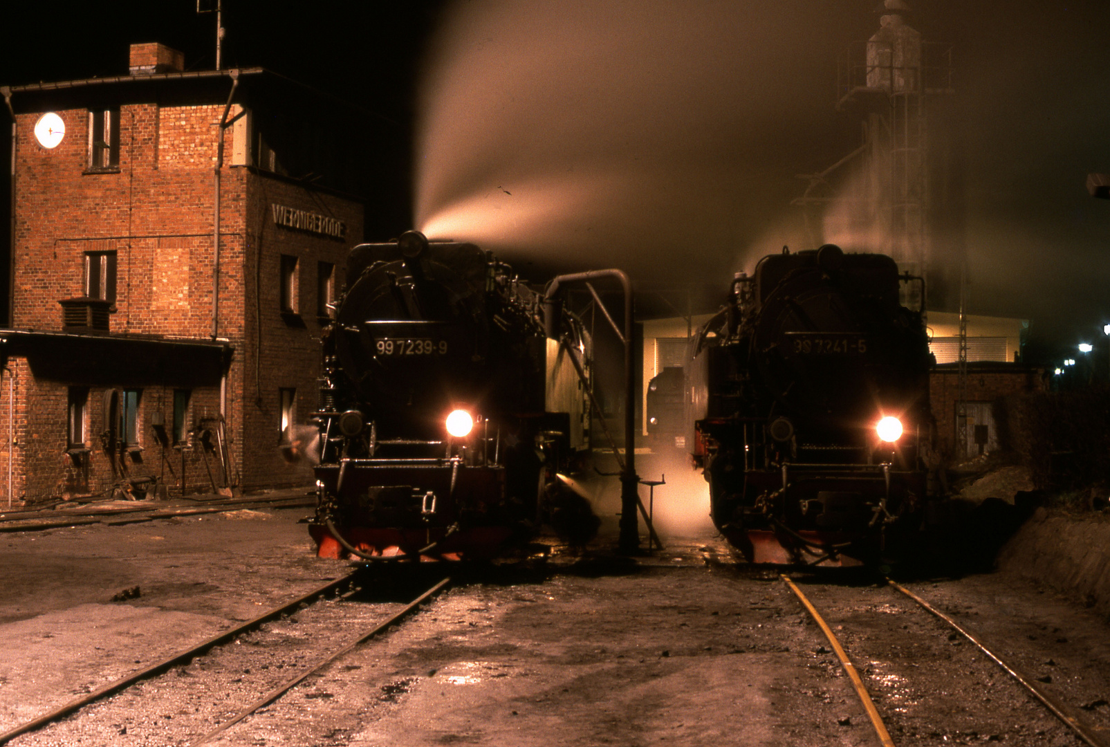 Nachts im Bw Wernigerode (4)