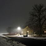 Nachts im Dorf ~ Winter - Nebel