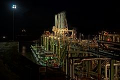 Nachts im Hafen
