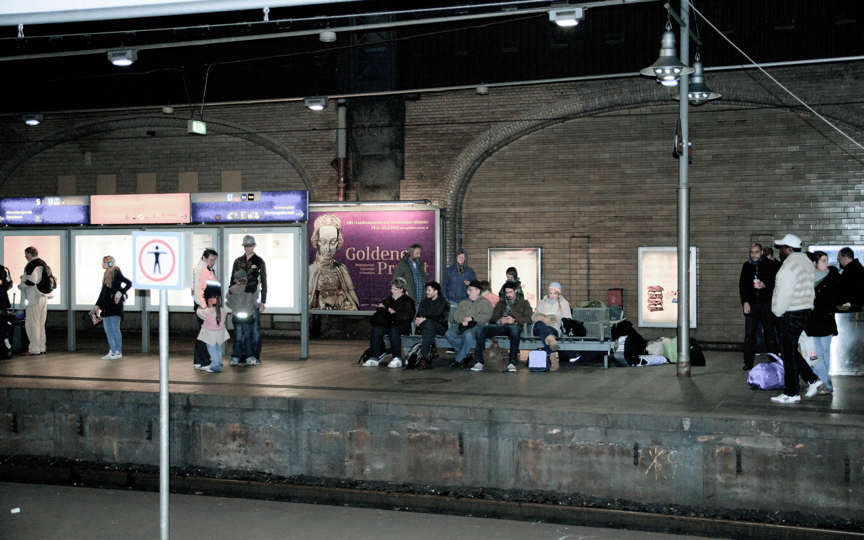 Nachts im Hauptbahnhof