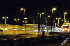 Nachts im Hauptbahnhof Koblenz